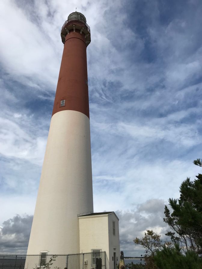 View of Barnegat Lighthouse.