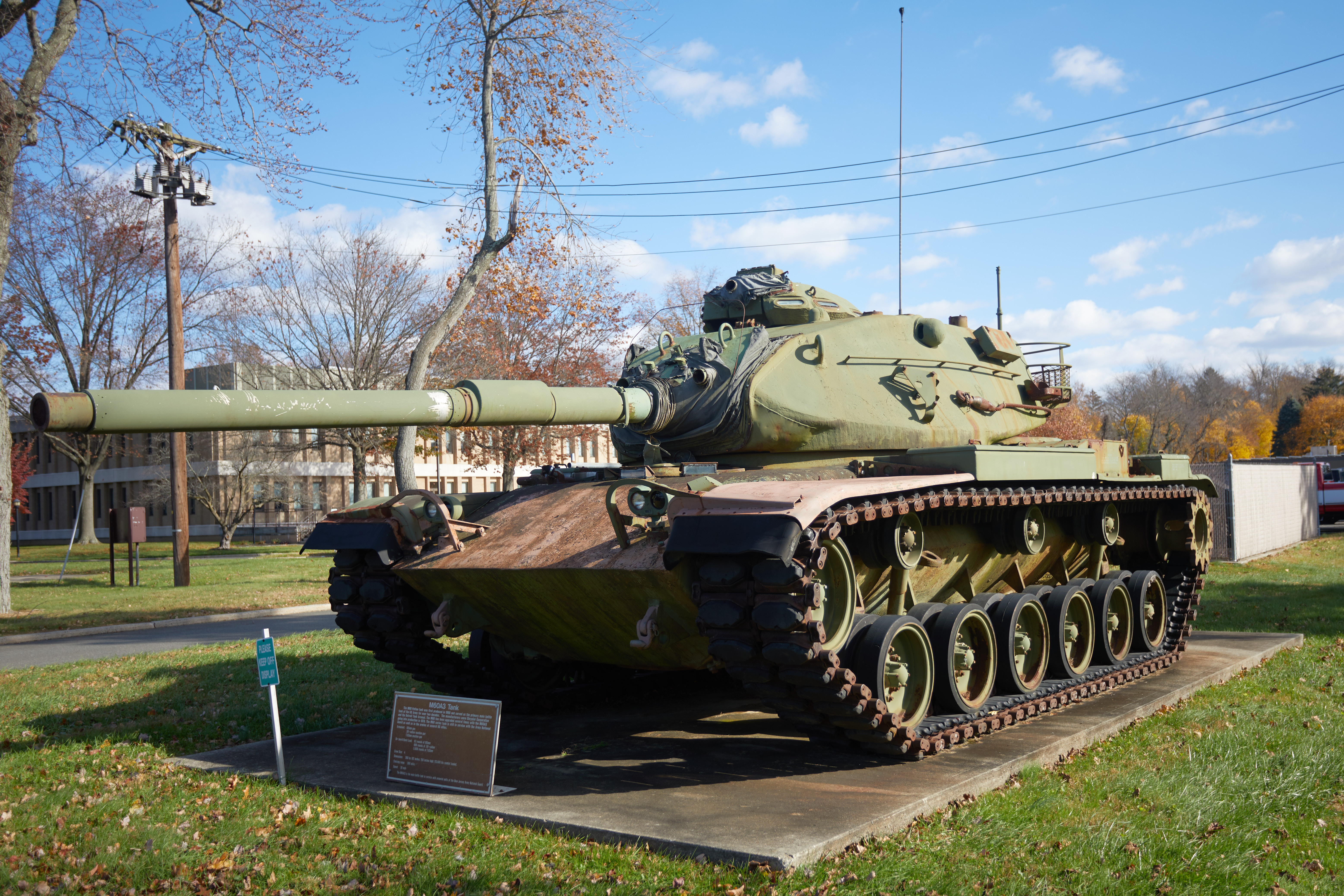 M60 Patton Main Battle Tank. 